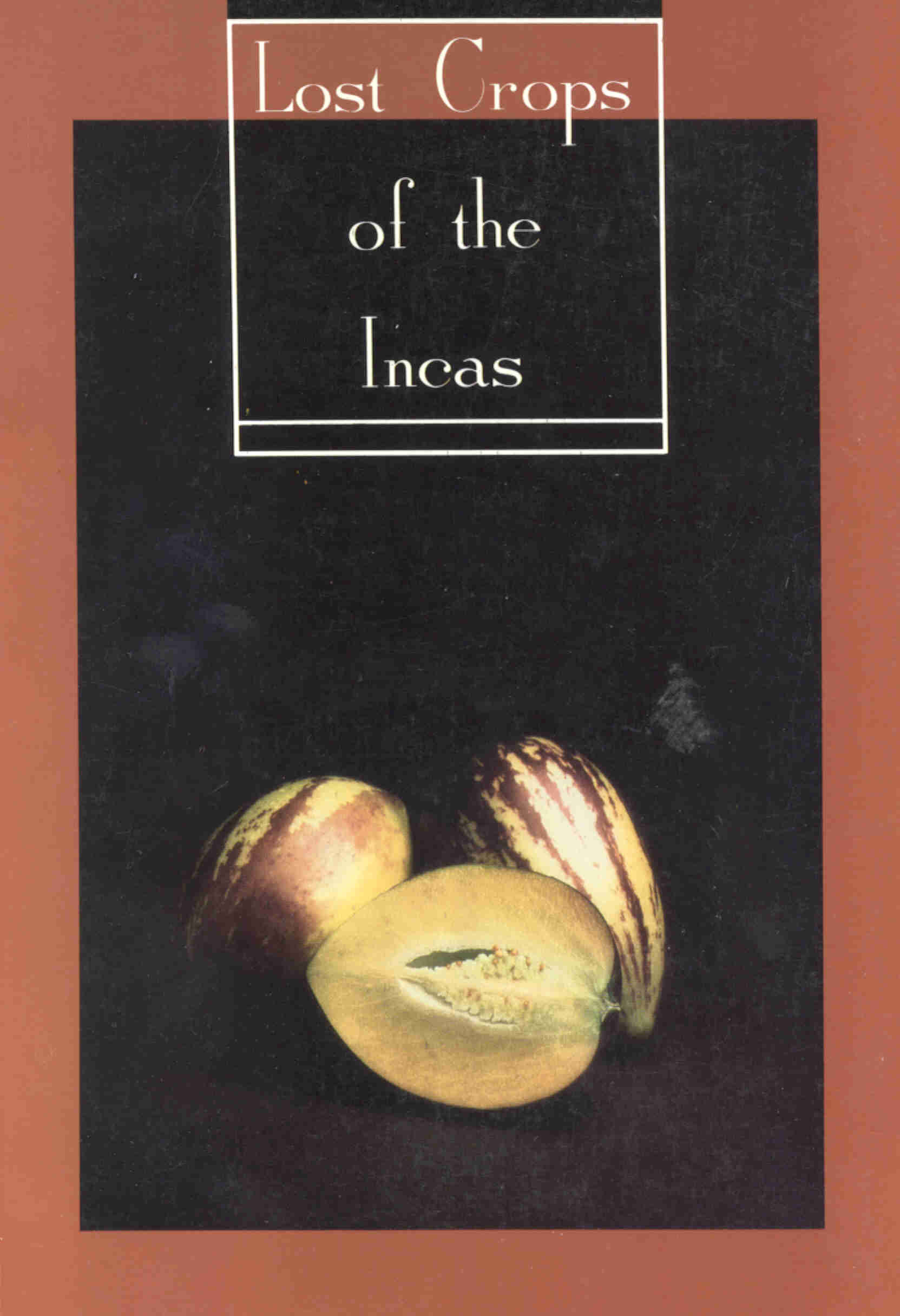 Lost Crops of the Incas, cover